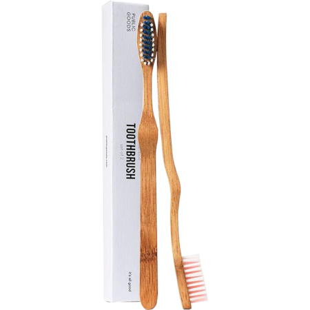 2-Count Bamboo Toothbrush